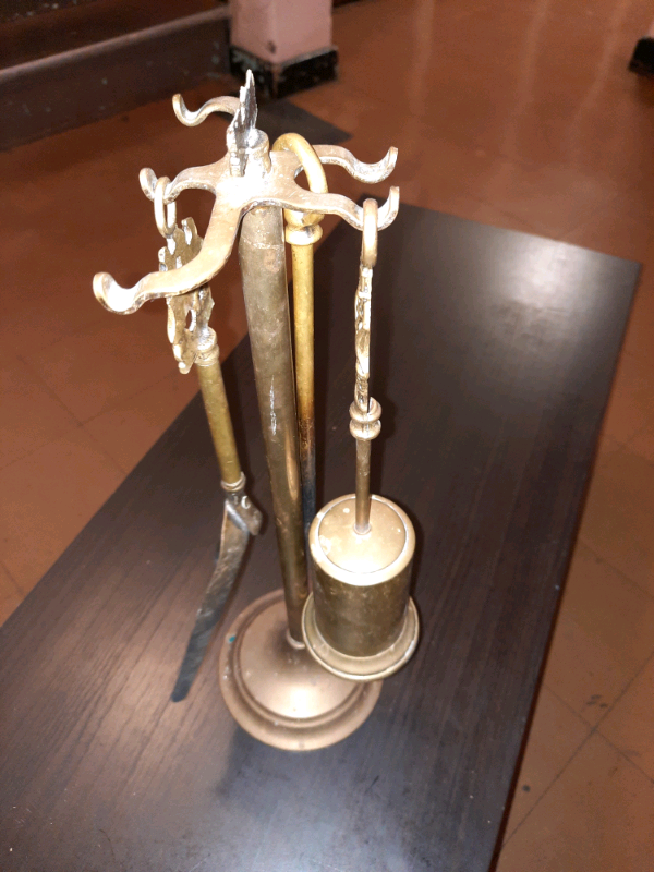 Brass Fireside Kit