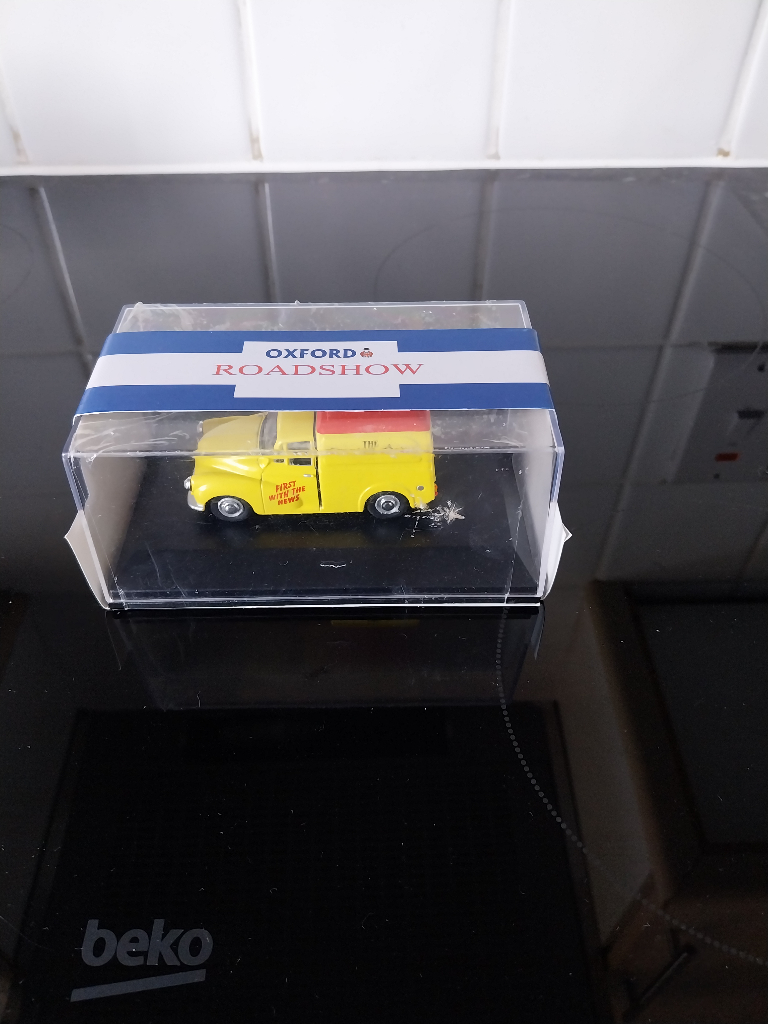 Selection of cars in boxes