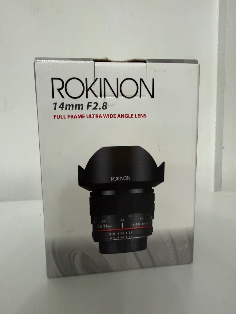 image for Rokinon 14mm f/2.8 ED AS IF UMC Lens for Sony E Mount