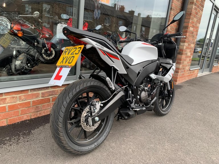 Aprilia Tuono 125 - 2-YEAR/5000-MILE WARRANTY