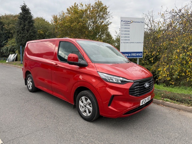 2024 Ford Transit Custom 2.0 EcoBlue 136ps H1 Van Limited PANEL VAN Diesel Manual