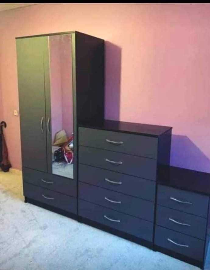 💫Modern fully Assembled Wardrobes, Chest Drawers, Bedside for Bedroom, sale
