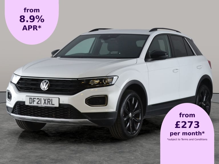 image for 2021 Volkswagen T-Roc 1.5 TSI EVO Black Edition SUV 5dr Petrol DSG Euro 6 (s/s) (150 ps) - SAT NA...