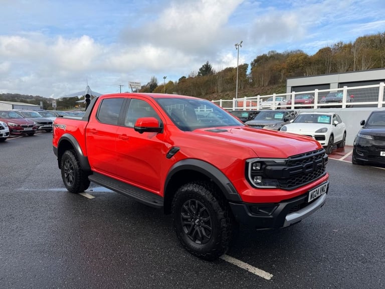 2024 24 FORD RANGER 3.0T V6 EcoBOST RAPTOR PICKUP Petrol with 12,500 miles VAT Q