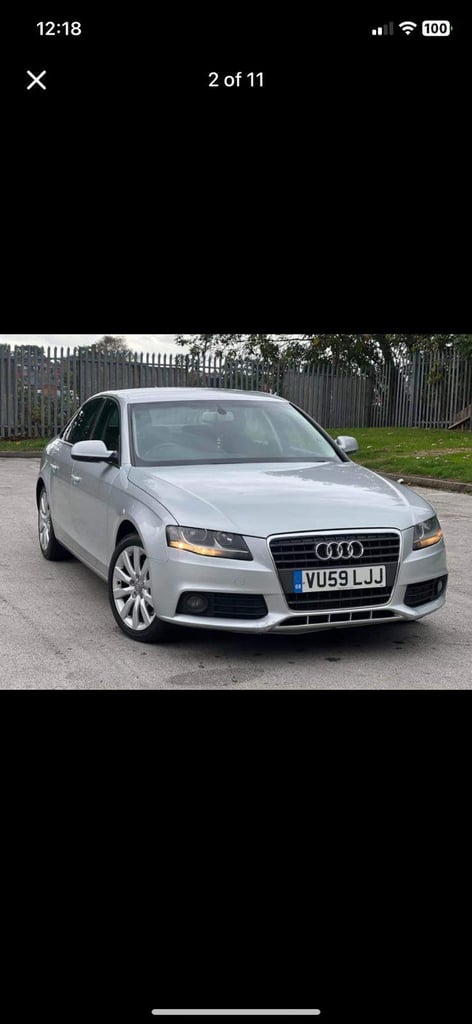 Audi, A4, Saloon, 2009, Manual, 1968 (cc), 4 doors