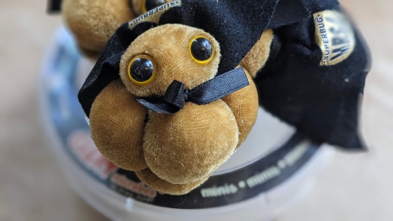 ​🦠 GIANT Microbes Plush Toy Collection - Science, Gags & Collectibles! (Bundle Price!)