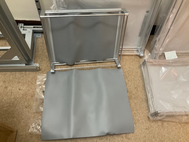 Brand new .Magic corner pull out basket system for Left Hand opening on corner unit.