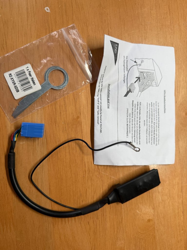 Bluetooth adaptor for MFD1 Symphony car stereos
