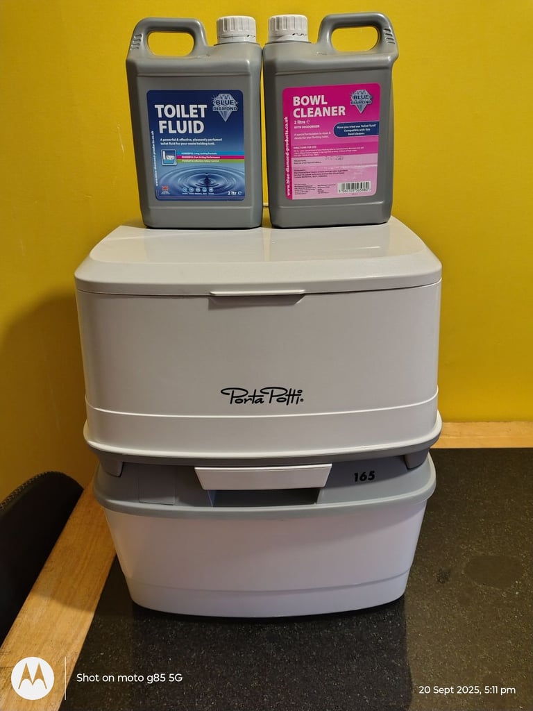 Diesel heater and toilet 