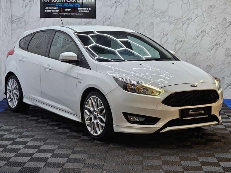 2017 Ford Focus 1.0T EcoBoost ST-Line Hatchback Euro 6 (s/s) ULEZ (125 ps) 5dr Petrol Manua HATCH...