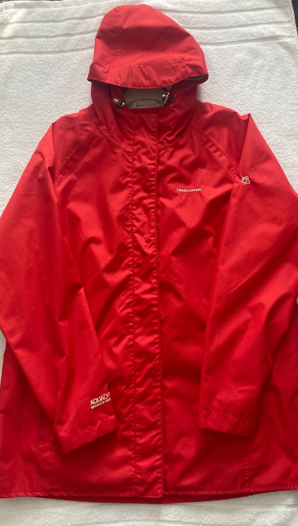 image for Womens Craghopppers Waterproof Hooded Coat - Size 18