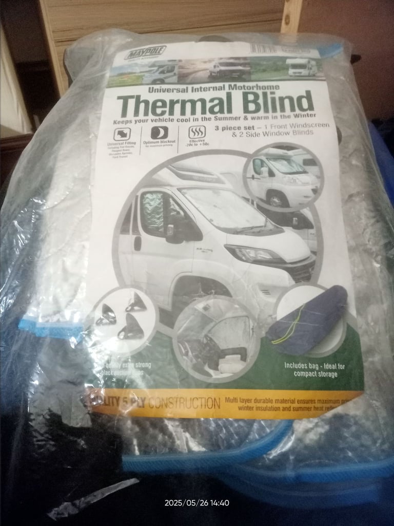 image for Motorhome Thermal Blinds