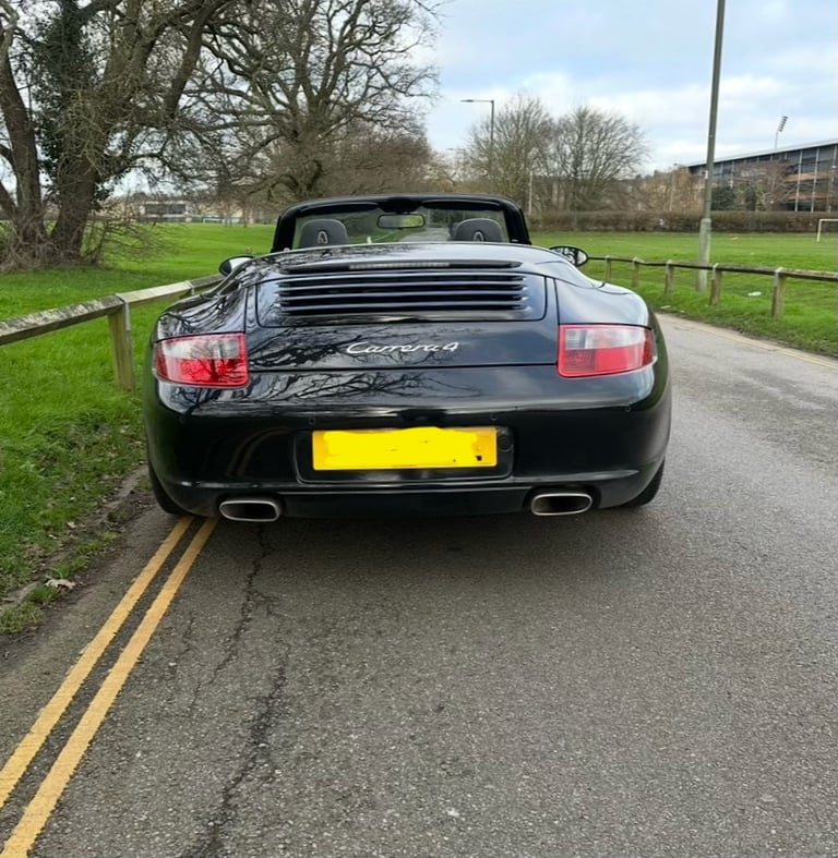 image for 2007 Porsche 911 997 Carrera 4 Cabriolet 3.6 Manual – Wide Body – 60k Miles FSH