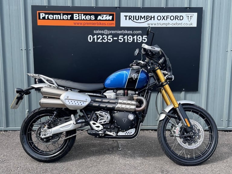 image for 2021/21 Triumph Scrambler 1200 XE One Owner Motorcycle 