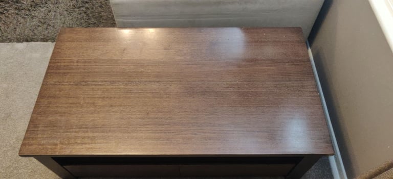 Solid Australian Oak Coffee Table with Drawers