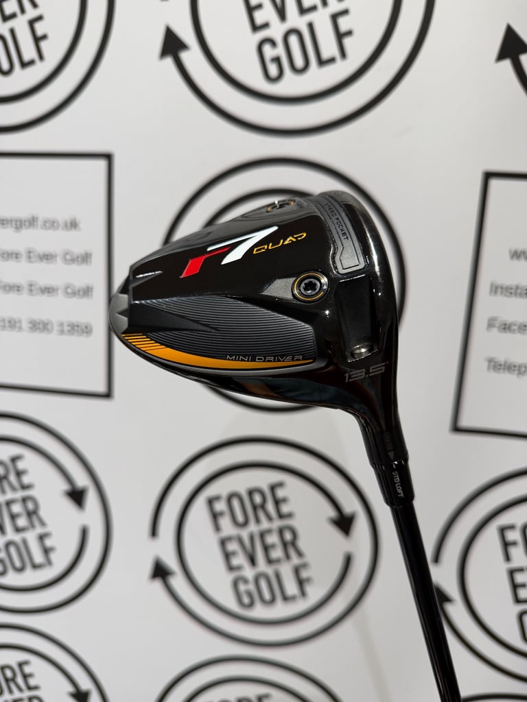 image for TAYLORMADE R7 MINI DRIVER / 13.5 Degree / 50g Reg Flex / MINT USED