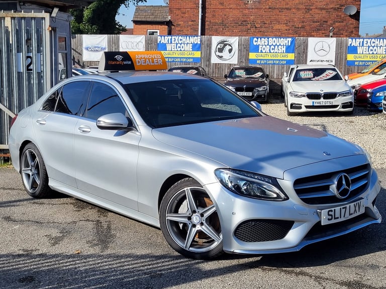 2017 Mercedes-Benz C-Class C220d AMG Line 4dr 9G-Tronic TOP SPEC SALOON Diesel Automatic