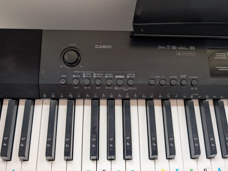Casio Electric Piano / Keyboard with stool and accessories 
