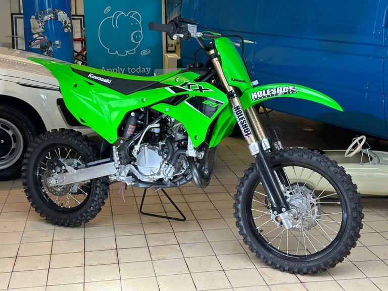 image for 2023 Kawasaki KX85 MOTOCROSS BIKE - AS NEW - DIRT BIKE - ONLY 4 HOURS - MINT + Motocrosser Petrol...