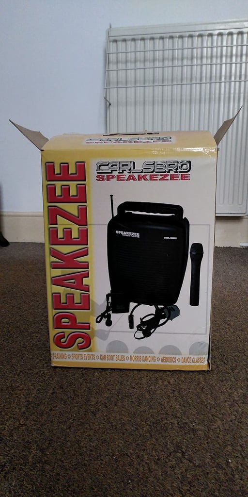 image for Carlsbro Speakezee PA system