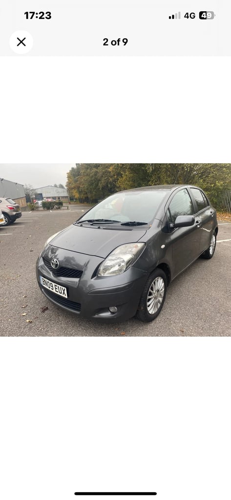 2009 Toyota Yaris 1.33 VVT-i SR 5dr [6] HATCHBACK Petrol Manual