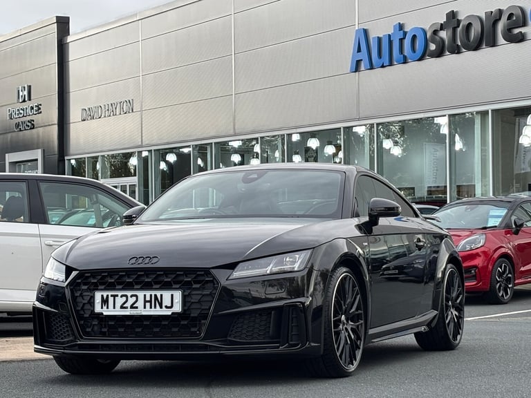 2022 Audi TT 40 TFSI Black Edition 2dr S Tronic Coupe PETROL Automatic
