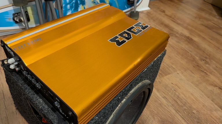 Edge ed71200 monoblock subwoofer amplifier 