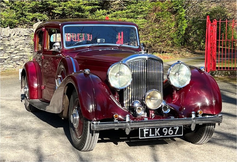 1939 Bentley 4.25 Litre Park Ward Saloon Overdrive B67MX Saloon Petrol Manual
