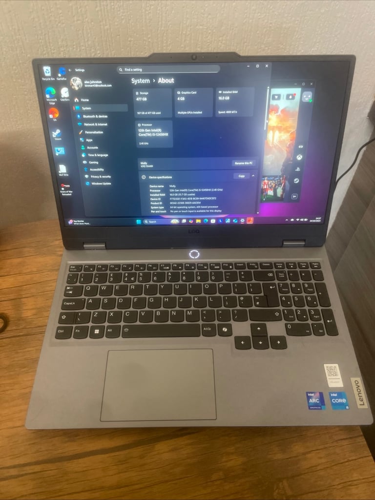 image for Lenovo 151AX91 LOQ gaming laptop 