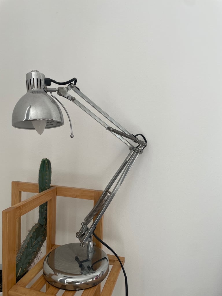 image for Chrome angle poise lamp 