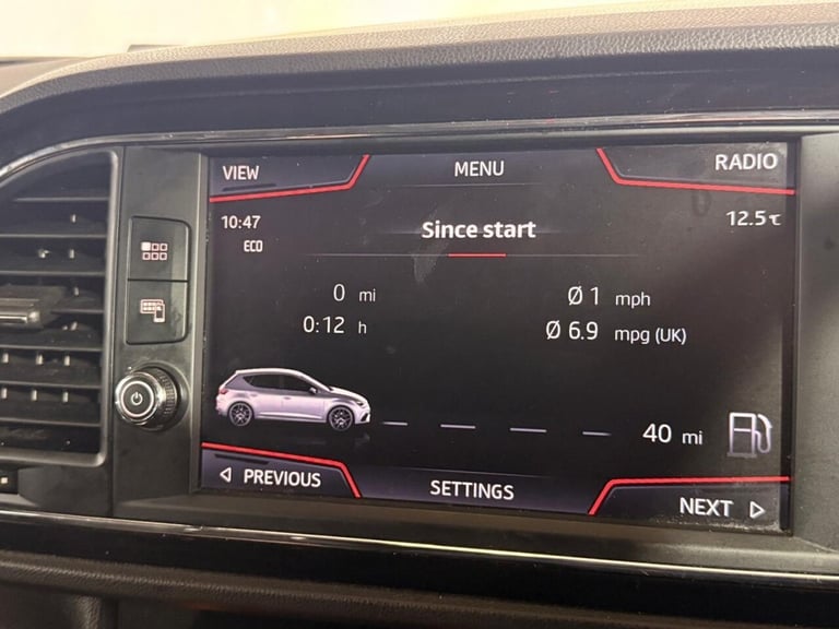 2019 19 SEAT LEON 2.0 TSI FR SPORT HATCHBACK 5DR PETROL DSG EURO 6 (S/S) (190 PS