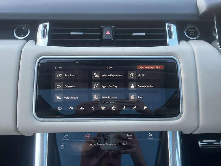 2021 Land Rover Range Rover Sport 2.0 Range Rover Sport HSE Silver P400e Auto 4WD 5dr SUV Hybrid ...