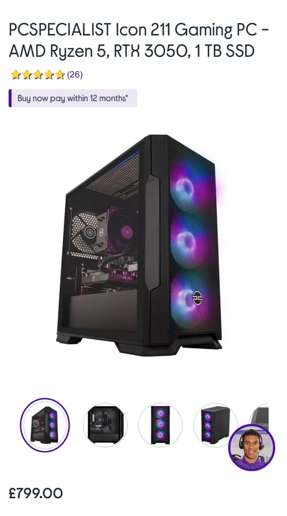Gaming pc and monitor bundle