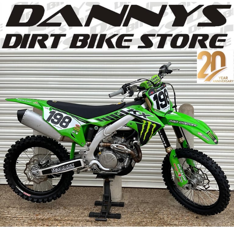 image for DANNYS DIRT BIKES MINT LOW USE KAWASAKI KXF 450 2022 KX 450 MAY PX CRF YZF SXF