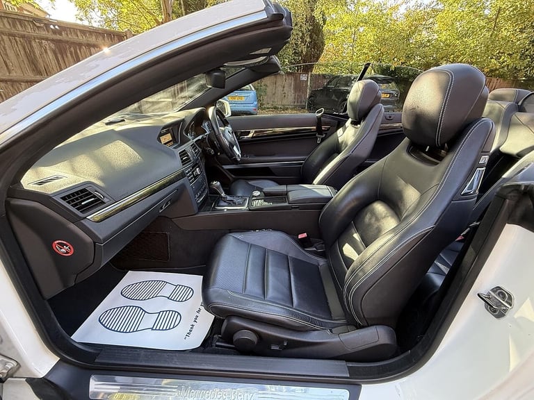 2012 Mercedes-Benz E Class 2.1 E220 CDI BlueEfficiency Sport Cabriolet 2dr Diesel G-Tronic+ Euro ...