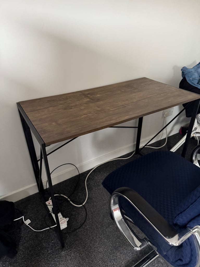 image for Foldaway desk and office chair 