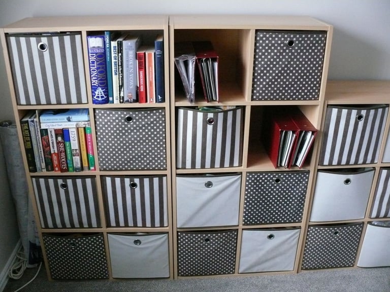 Storage cubes lounge / dining room / bedroom