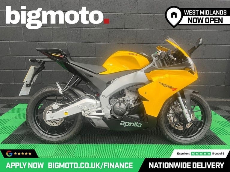 2016 66 APRILIA RS4 125 FINANCE SPECIALISTS APPLY NOW