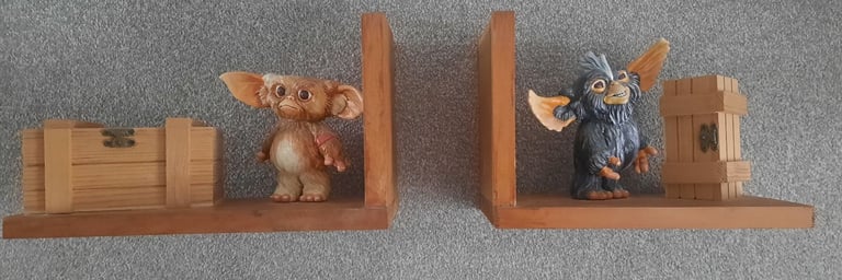 Handmade Bookends- Gremlins 