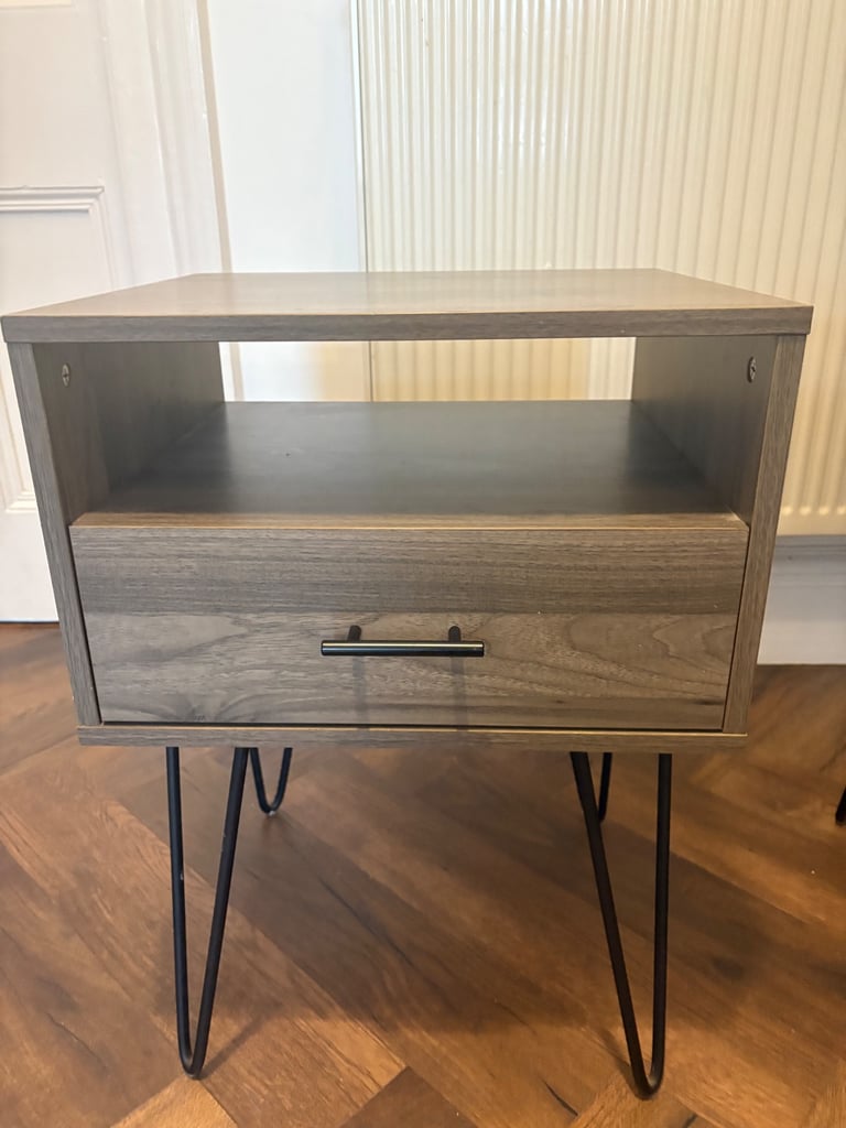 Stunning High Quality bedside tables (Slate Grey)