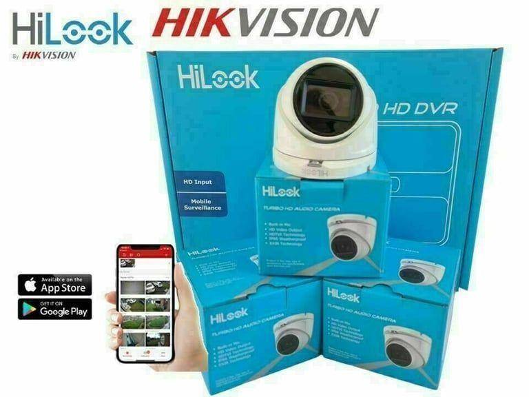 CHEAP HD CCTV DVR KIT HILOOK HIKVISION CAMERAS