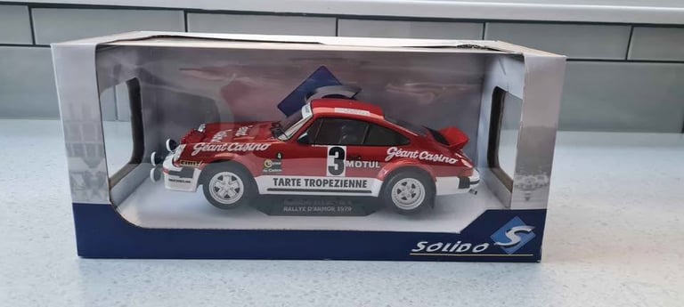 image for SOLIDO Porsche 911 RALLYE D'ARMOR 1979