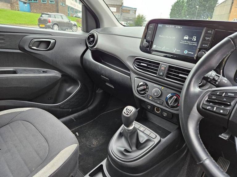 2024 24 HYUNDAI I10 1.0 Advance 5dr Black Damaged Salvage