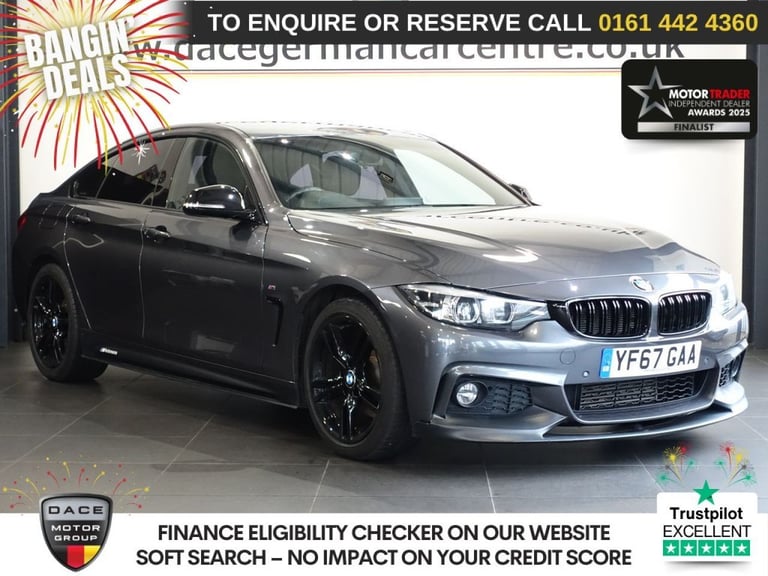 2017 BMW 4 Series Gran Coupe 2.0 420d M Sport Hatchback 5dr Diesel Auto Euro 6 (s/s) (190 ps) Hat...