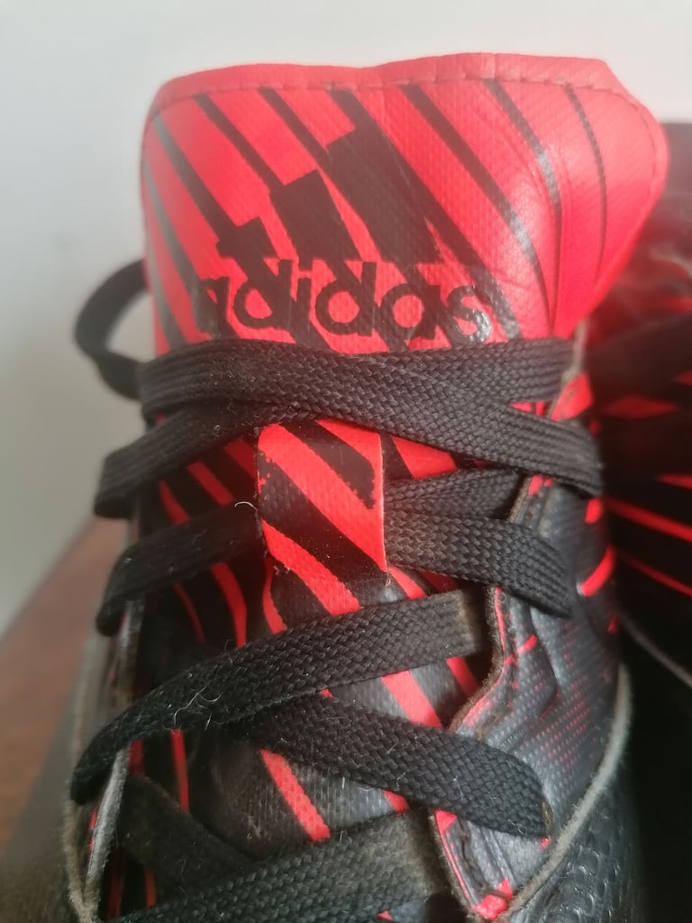Adidas Messi Turf Soccer Shoes Green Black, red colour. Uk size - 9.