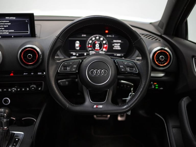 2017 Audi S3 2.0 TFSI Black Edition Saloon 4dr Petrol S Tronic quattro Euro 6 (s/s) (310 Saloon P...