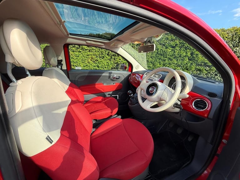 2011 Fiat 500 1.2 Lounge 3dr [Start Stop] HATCHBACK Petrol Manual