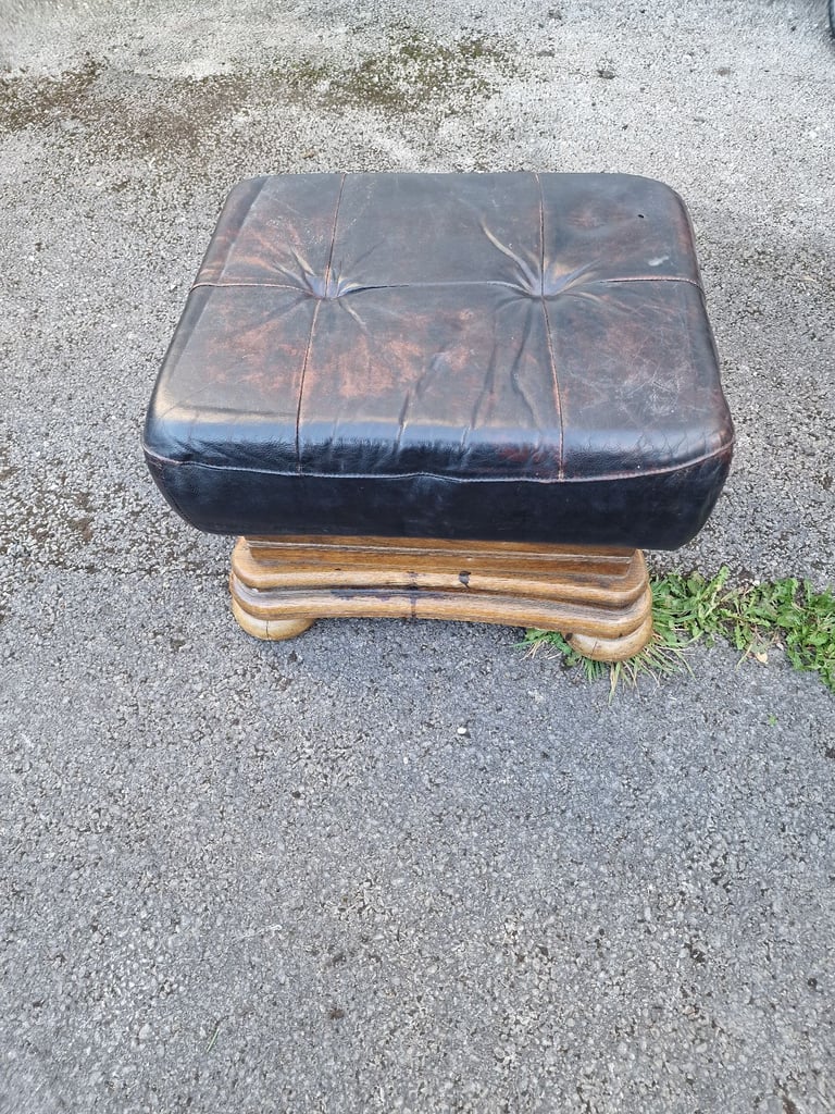 Vintage footstool