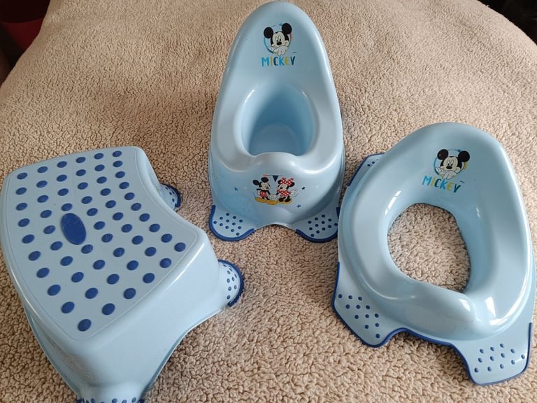 image for Potty, toilet seat and step set