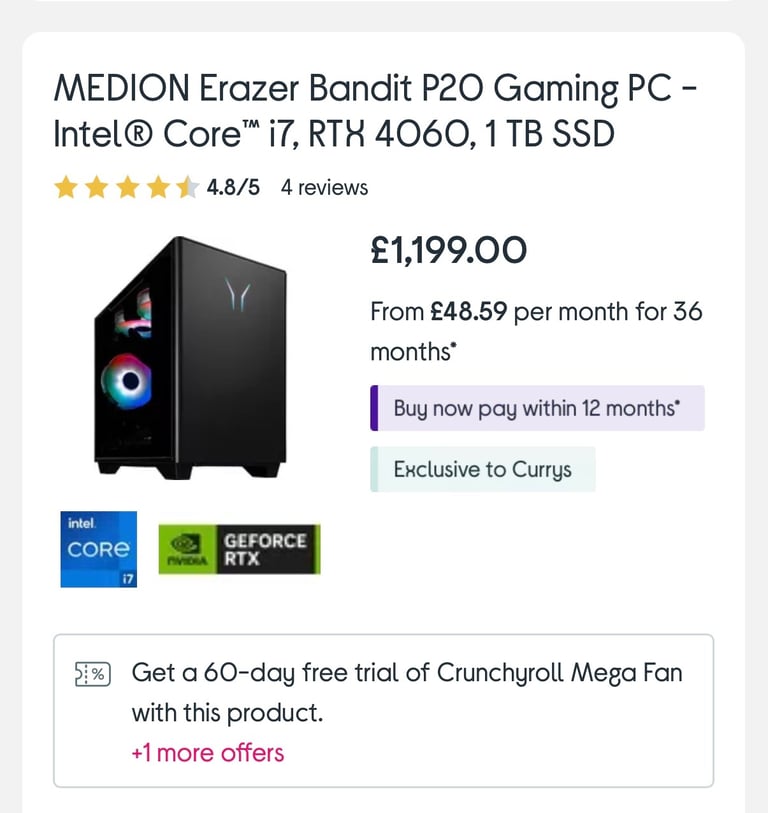 Desktop PC bundle